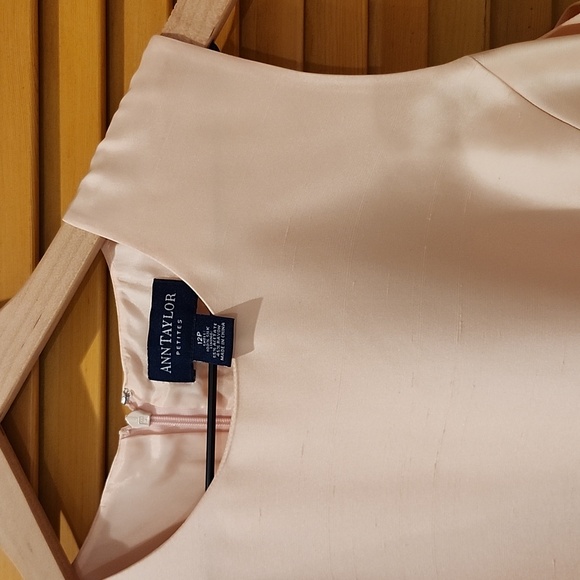 Ann Taylor Silk Petite Peach Dress Suit - Picture 13 of 16